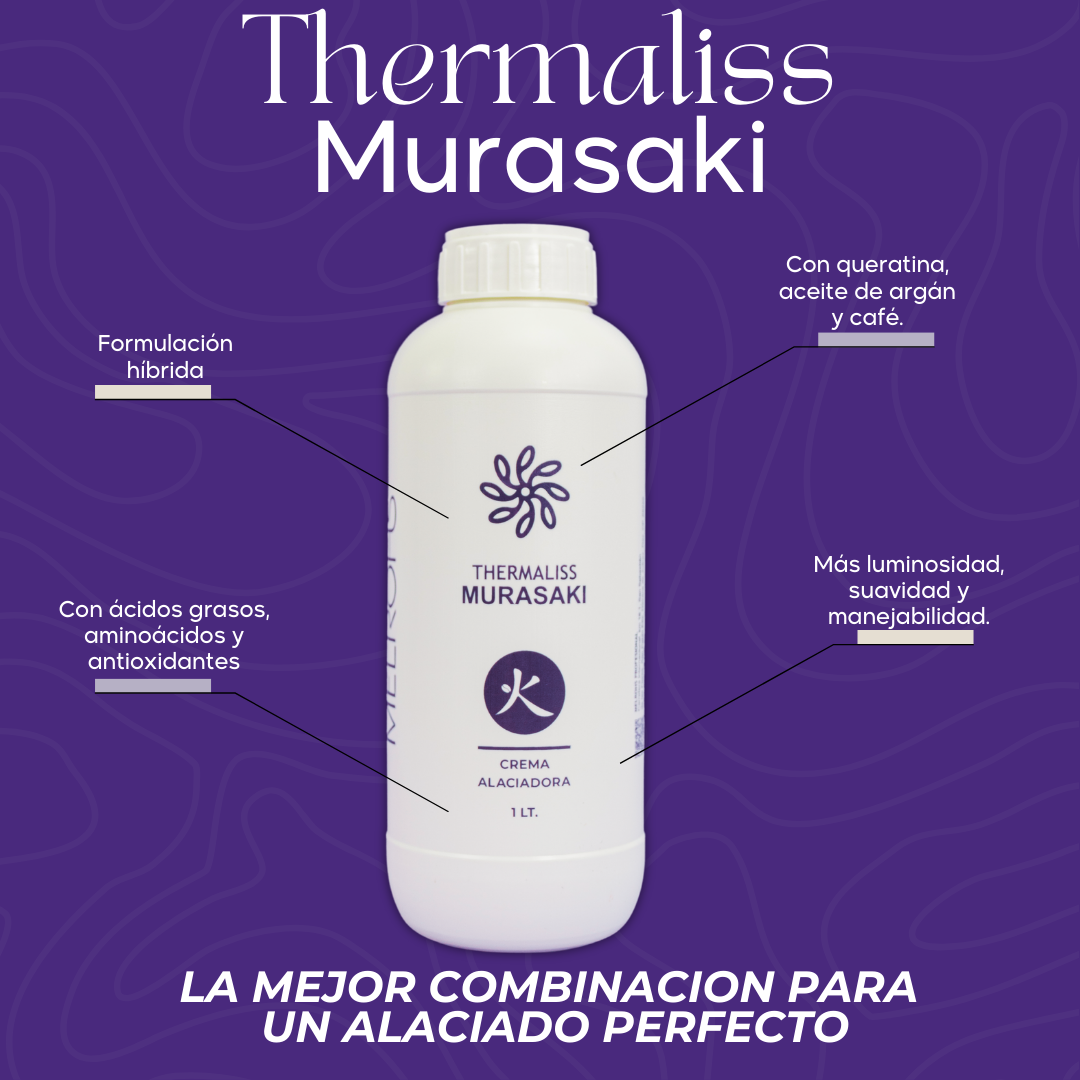 Crema de Alisado Japones Murasaki Thermaliss 1 litro
