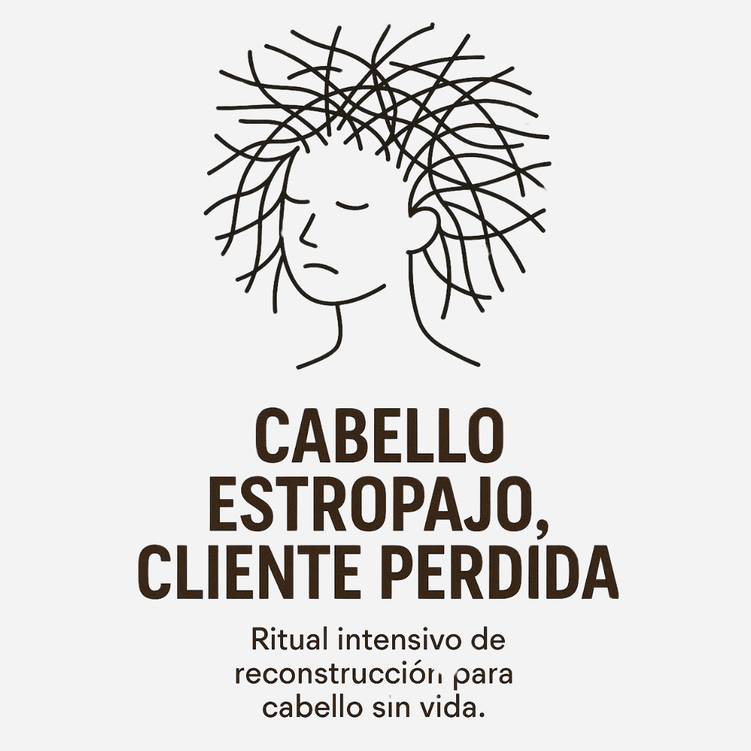 KIT PRO – Cabello estropajo, cliente perdida
