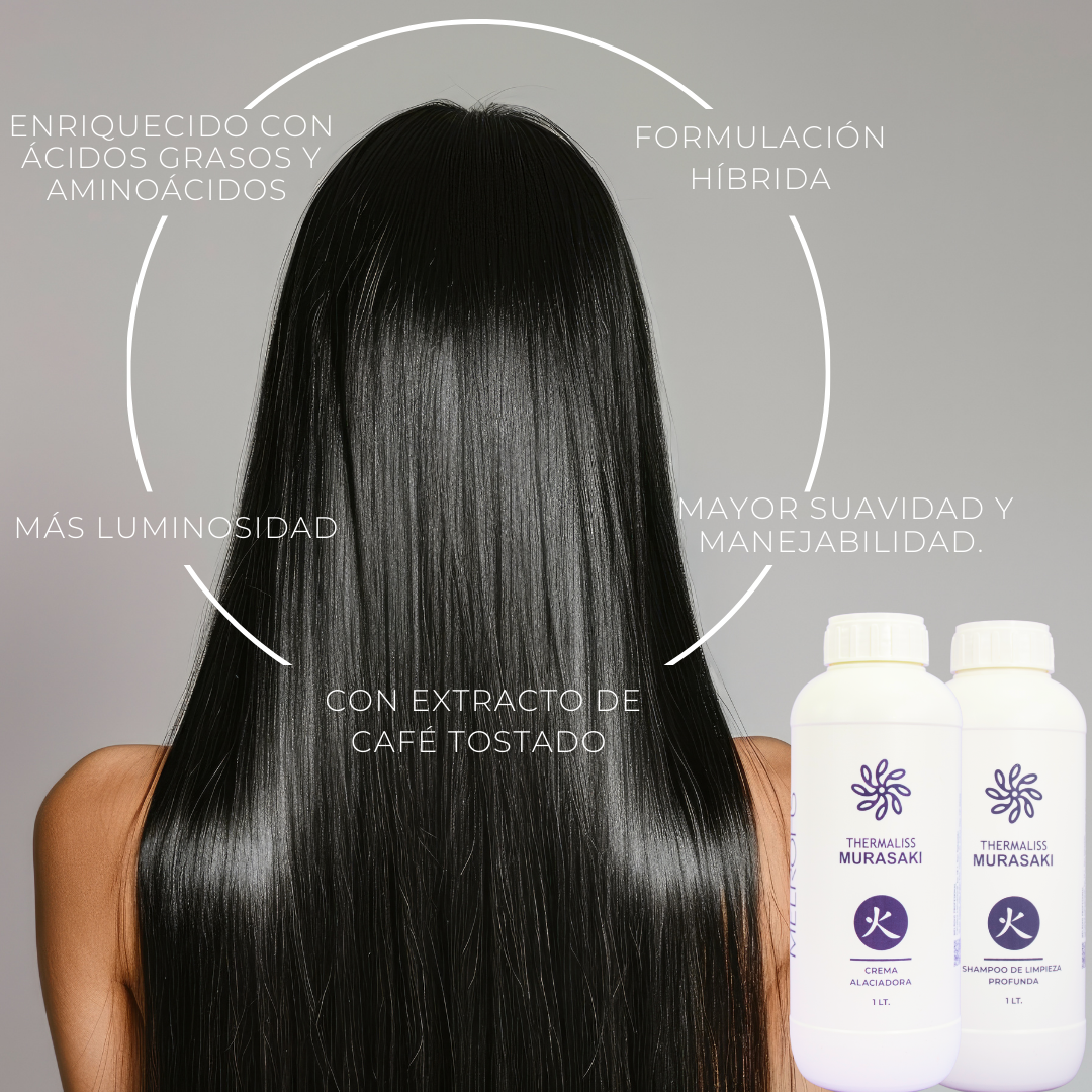 Crema de Alisado Japones Murasaki Thermaliss 1 litro