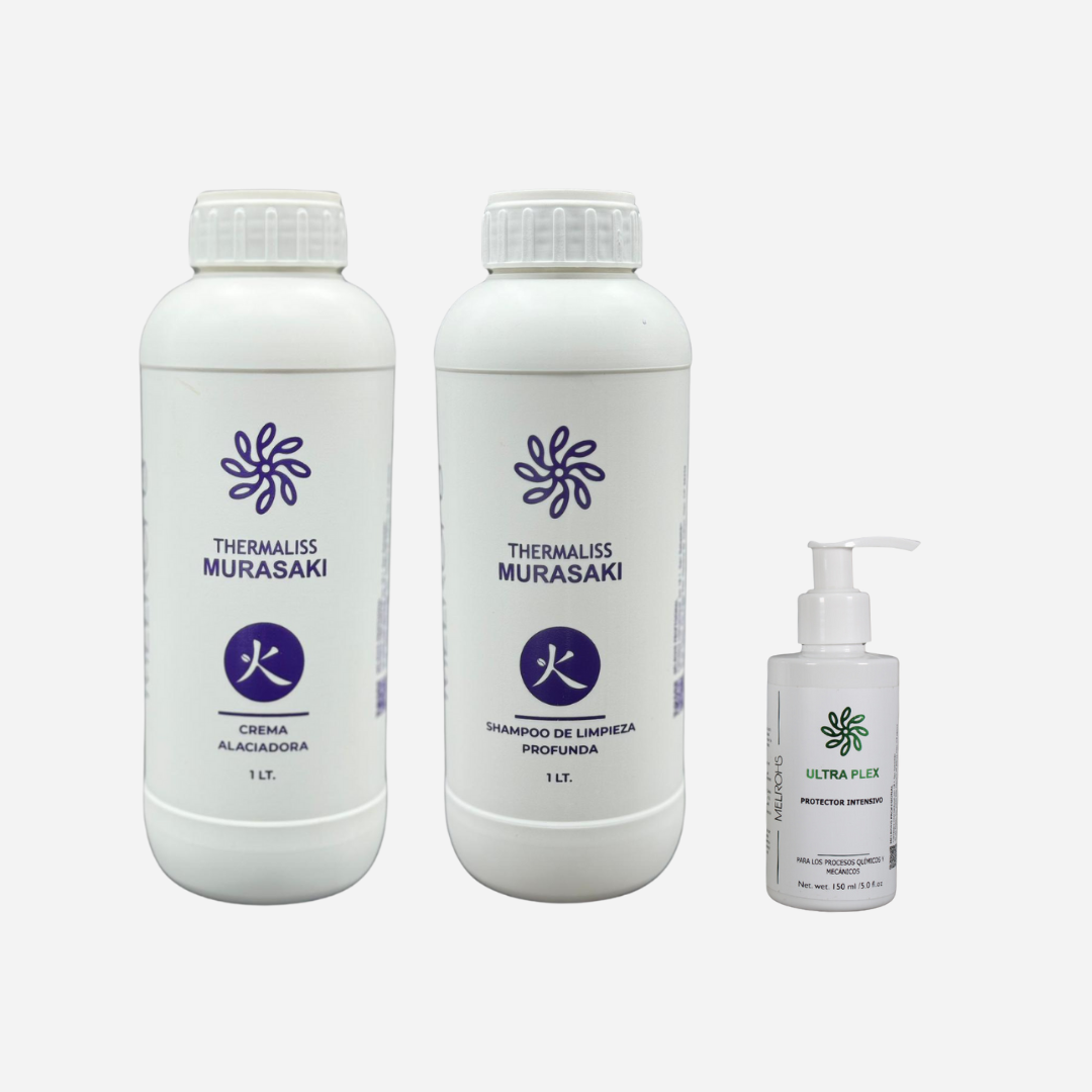 Kit Alisado Murasaki + Neutralizante Ultra Plex Protector Intensivo