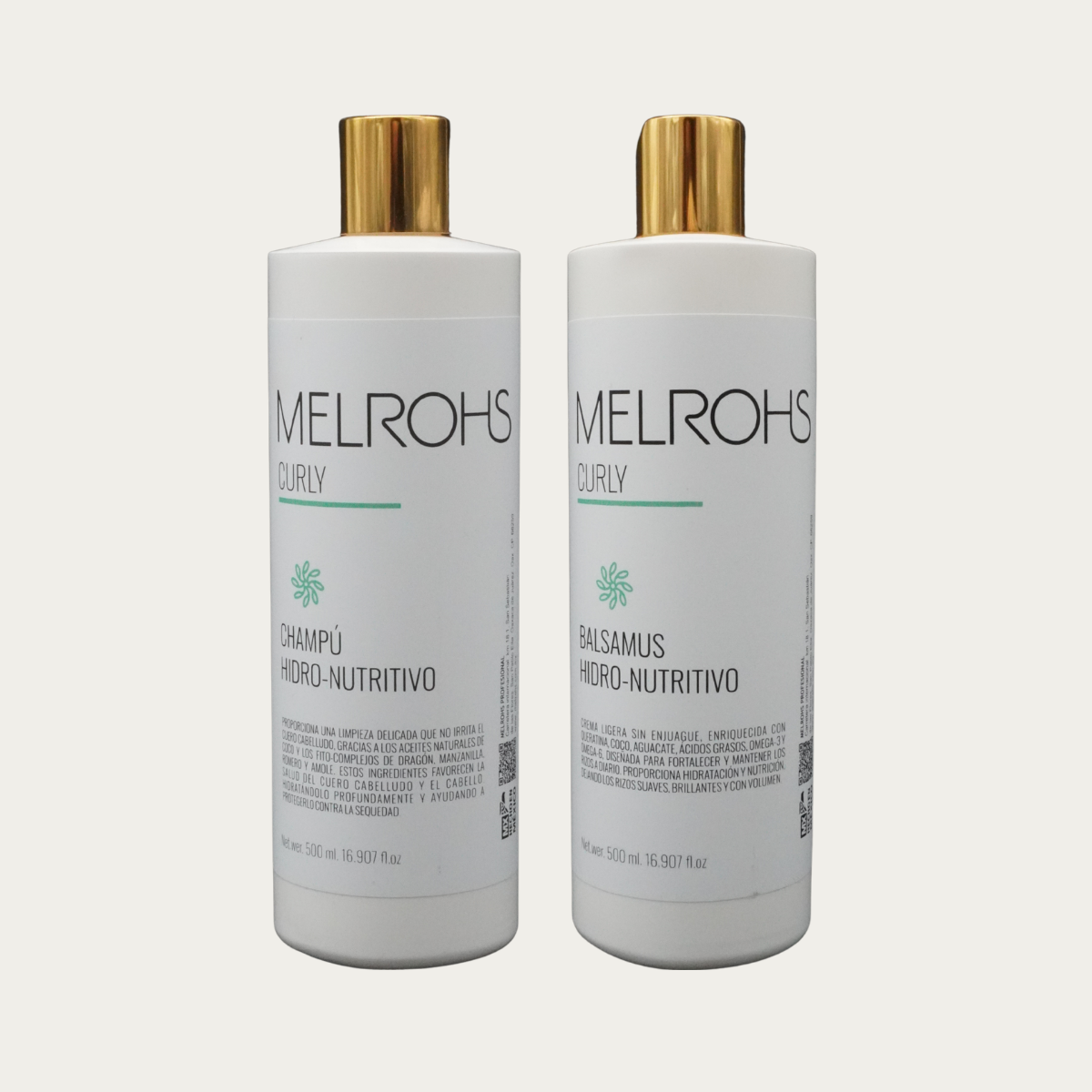 Duo Curly | Shampoo y Balsamus para Rizos Definidos | Melrohs