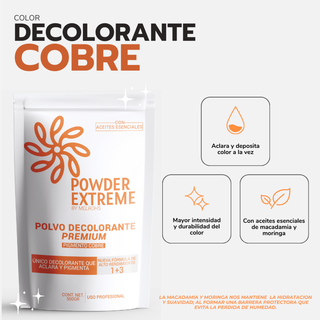 Decolorante Melrohs 500 gramos